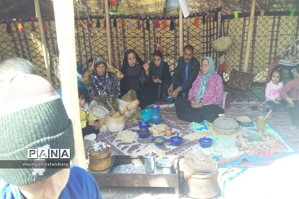 جشنواره عشایری ایل خمسه به مناسبت دهه فجر در نی ریز