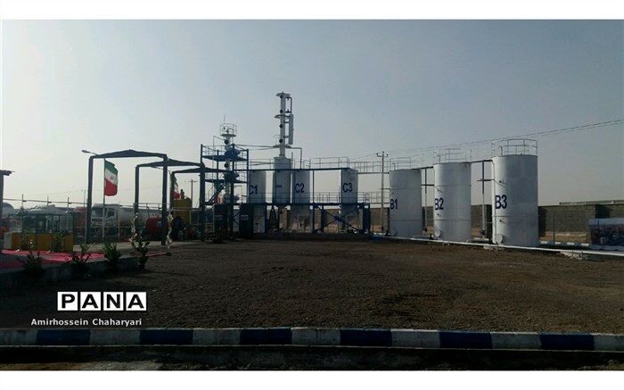 افتتاح پالایشگاه تولید بنزین در شهرستان مرزی تایباد