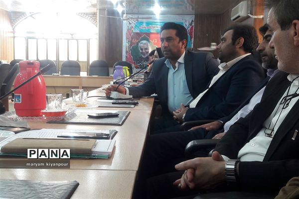 جلسه شورای آموزش و پرورش شهرستان مسجدسلیمان