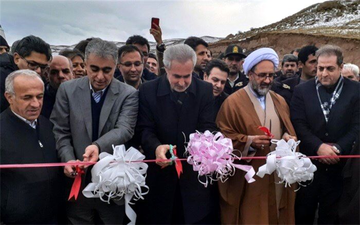 قطعات ۲، ۳ و ۴ بزرگراه خواجه - ورزقان افتتاح شد