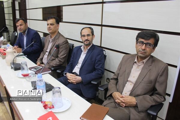 جلسه تقدیر از فعالان جشنواره شهید رجایی آموزش و پرورش استان بوشهر