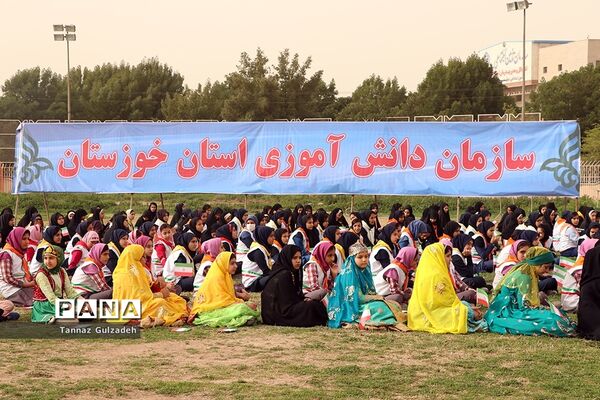 مانور2000نفری یاوران انقلاب نواحی 4گانه اهواز - یک