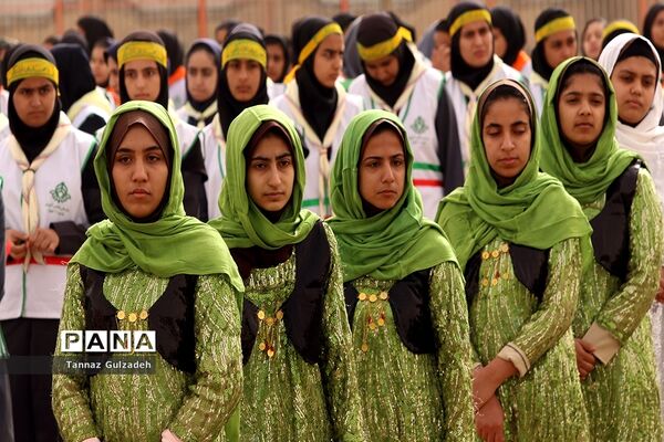 مانور2000نفری یاوران انقلاب نواحی 4گانه اهواز - یک