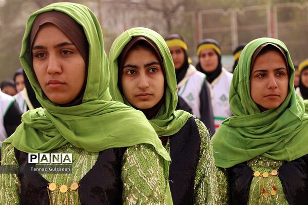 مانور2000نفری یاوران انقلاب نواحی 4گانه اهواز - یک