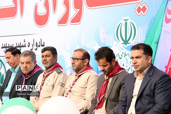 مانور2000نفری یاوران انقلاب نواحی 4گانه اهواز - یک