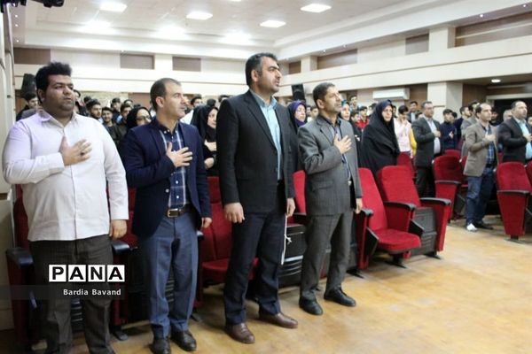 آیین افتتاح جشنواره نمایشگاه مدرسه انقلاب در قائم شهر