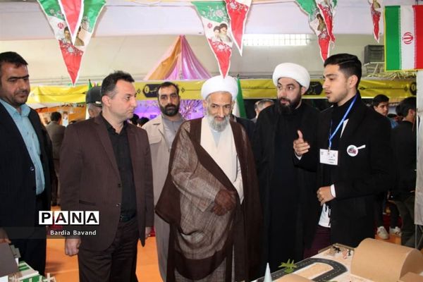 آیین افتتاح جشنواره نمایشگاه مدرسه انقلاب در قائم شهر