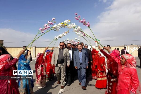 افتتاح آموزشگاه ۹ کلاسه شهید کرامت الله موسوی در نی ریز