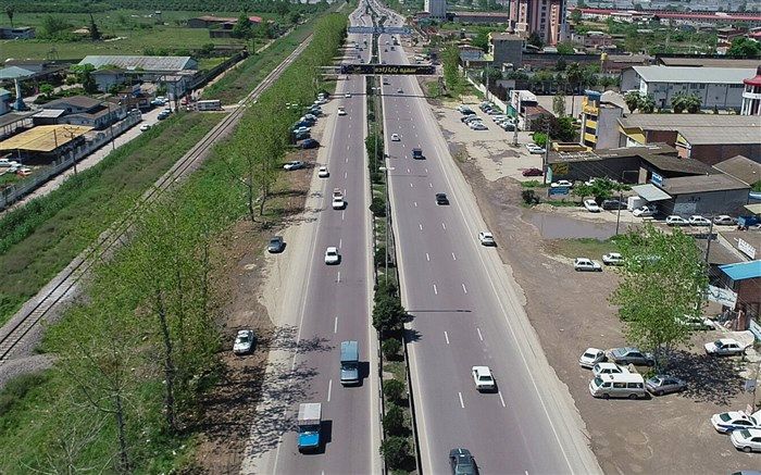 محور ساری-قائم‌شهر پرترددترین محور مازندران