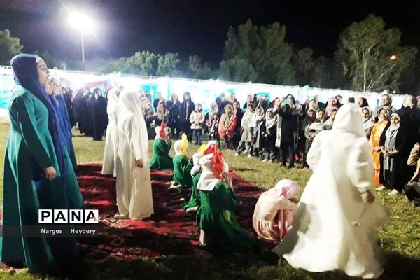 افتتاح سومین جشنواره فرهنگی ورزشی و  نمایشگاه فجر انقلاب در شهرستان امیدیه