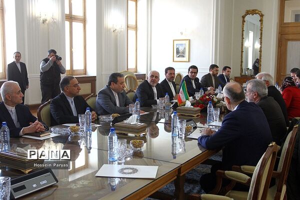 دیدار جوزف بورل هماهنگ کننده عالی سیاست خارجی اتحادیه اروپا با ظریف