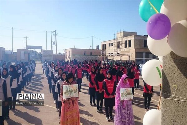 المپیاد ورزشی دبیرستان شبانه روزی مهر امیدیه (جایزان) به مناسبت دهه فجر