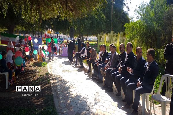 برگزاری جشن انقلاب مهدهای کودک بهزیستی باهمکاری کانون پرورشی فکری درشهرستان حمیدیه