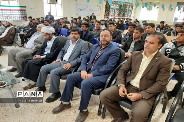 گرامیداشت چهلم سردارشهیدقاسم سلیمانی درمدرسه سردارعلی هاشمی شهرستان حمیدیه