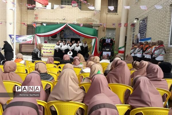 برپایی جشن انقلاب و یادواره شهادت حاج قاسم سلیمانی در ملاشیه اهواز