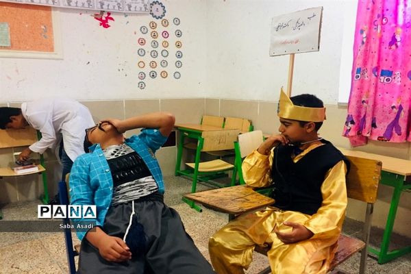 برگزاری مسابقه قطبی گلستان خوانی  در گله دار