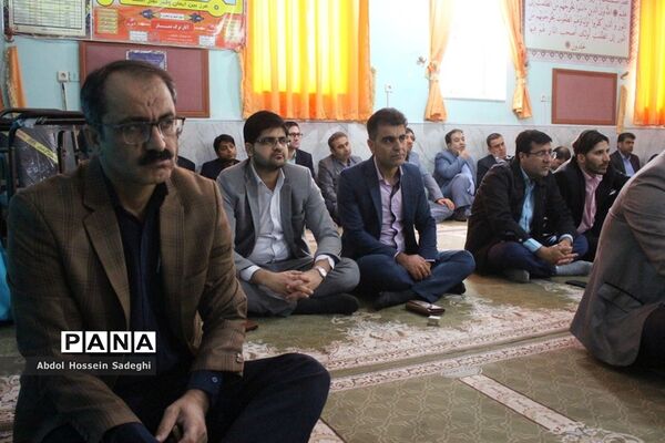 گرامیداشت سالروز پیروزی انقلاب اسلامی در اداره‌کل آموزش و پرورش استان بوشهر