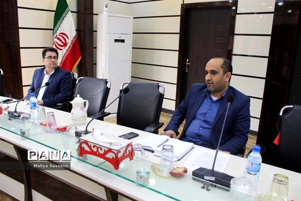 جلسه شورای اقامه نماز اداره کل آموزش و پرورش استان بوشهر