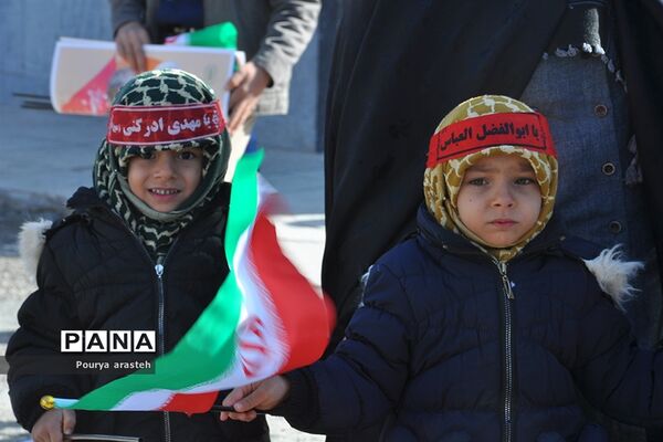 مراسم راهپیمایی ۲۲بهمن در شهرستان خوسف خراسان جنوبی