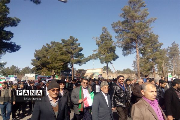 راهپیمایی ۲۲ بهمن در بیرجند