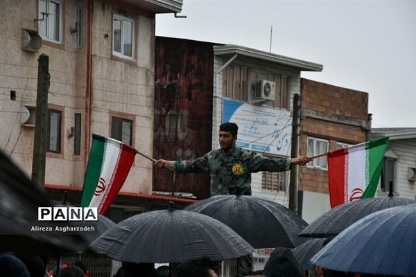 راه‌پیمایی  یوم الله 22 بهمن در بابلسر