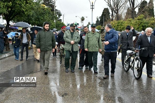راه‌پیمایی  یوم الله 22 بهمن در بابلسر
