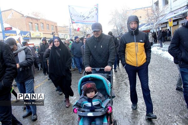 راهپیمایی 22 بهمن در ارومیه