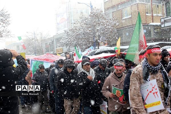 راهپیمایی 22 بهمن در ارومیه