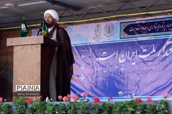 حضور مردم شیراز در راهپیمایی  ۲۲ بهمن ماه