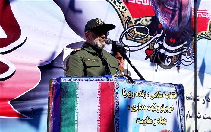 سخنگوی ارشد نیروهای مسلح: آمریکا جرات پاسخ به سیلی سخت ایران را ندارد