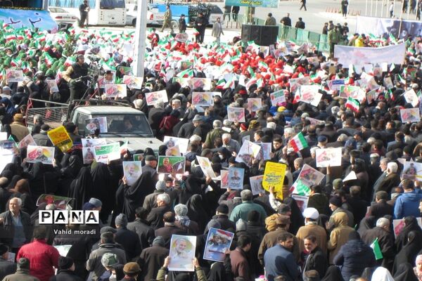 راهپیمایی ۲۲ بهمن در کرمانشاه