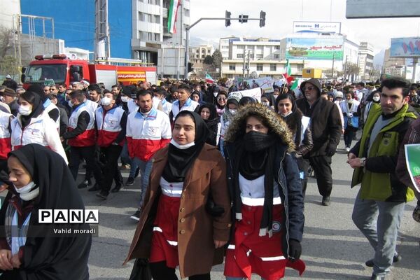 راهپیمایی ۲۲ بهمن در کرمانشاه