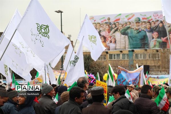 راهپیمایی یوم الله 22 بهمن ماه  در مشهد