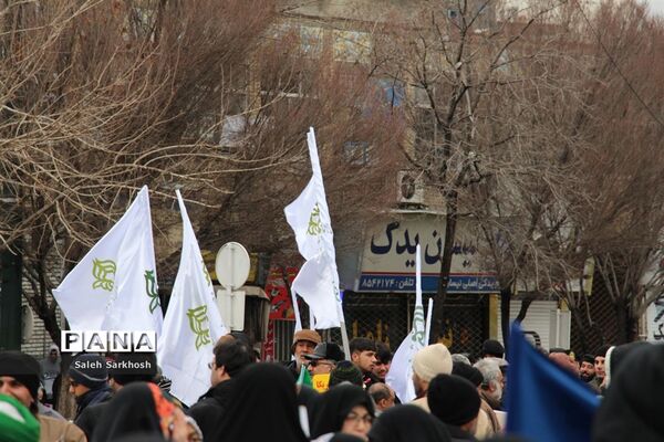 راهپیمایی یوم الله 22 بهمن ماه  در مشهد