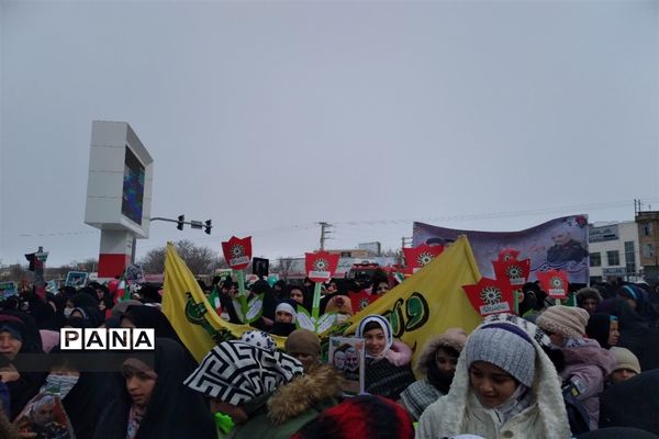 راهپیمایی باشکوه 22 بهمن 98 زنجان