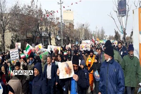 راهپیمایی باشکوه 22 بهمن 98 زنجان