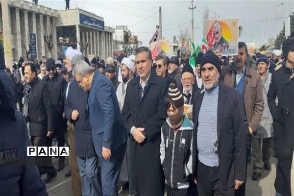 راهپیمایی باشکوه 22 بهمن 98 زنجان