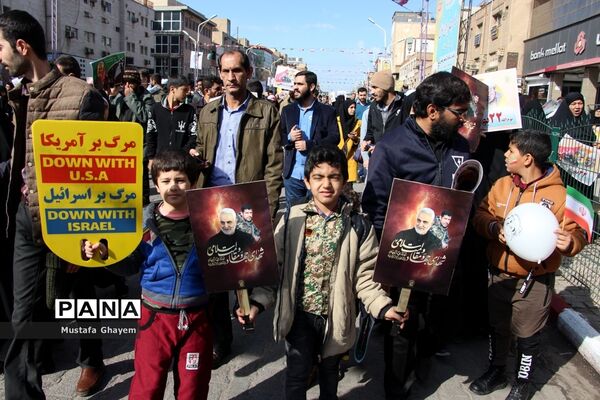 راهپیمایی 22بهمن در اهواز