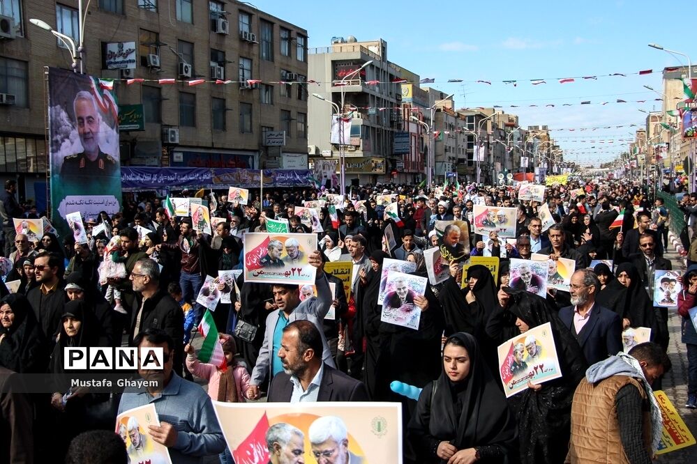 راهپیمایی 22بهمن در اهواز