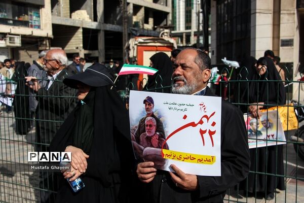 راهپیمایی 22بهمن در اهواز