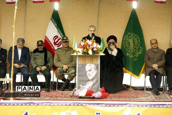 راهپیمایی پرشور 22 بهمن در گلستان