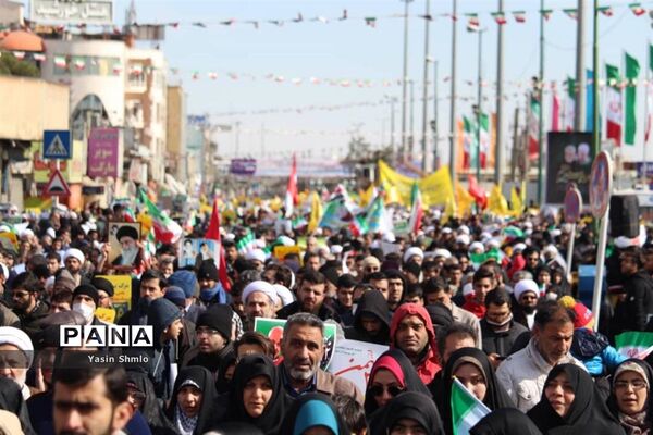 راهپیمایی 22 بهمن در قم