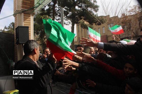 راهپیمایی 22 بهمن در قم