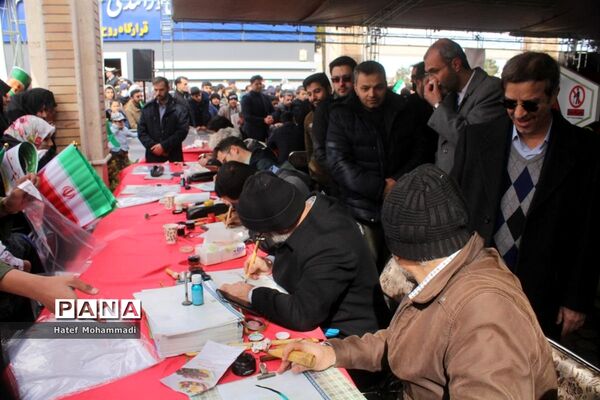 راهپیمایی 22 بهمن در قم