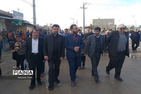 مراسم راهپیمایی ۲۲بهمن ۹۸ شهرستان حمیدیه