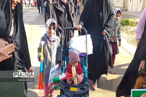 مراسم راهپیمایی ۲۲بهمن ۹۸ شهرستان حمیدیه