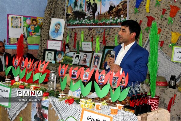 طرح ملی لاله های روشن در دبستان دخترانه عترت برازجان