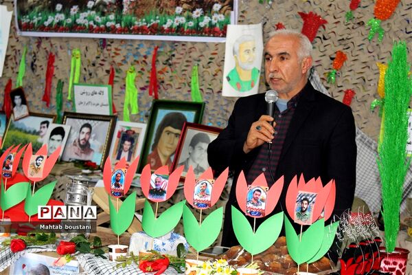 طرح ملی لاله های روشن در دبستان دخترانه عترت برازجان