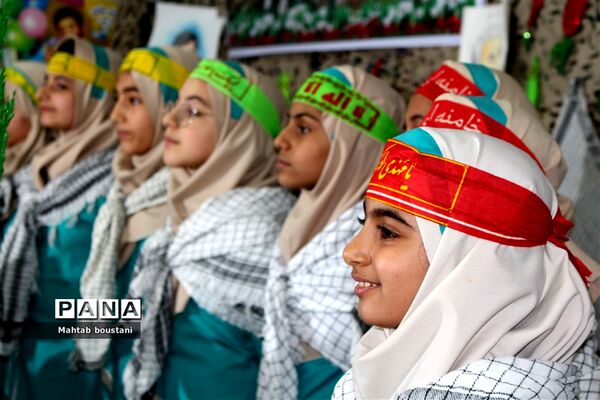 طرح ملی لاله های روشن در دبستان دخترانه عترت برازجان