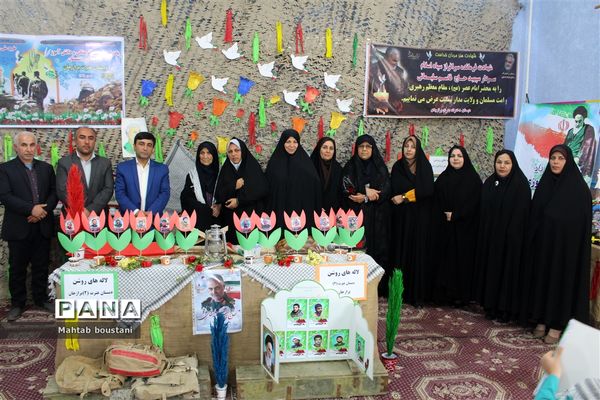 طرح ملی لاله های روشن در دبستان دخترانه عترت برازجان